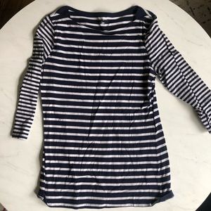 Navy/White Stripped Merona Top